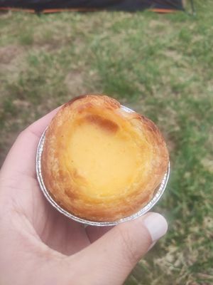 Pastel de nata at Plantuguese in Bristol