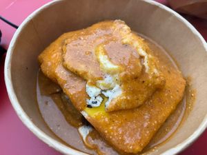 Ultimate Portuguese sandwich francesinha: so meaty!  at Plantuguese in Bristol