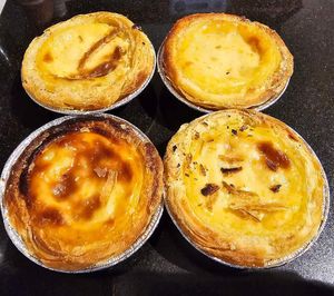 Pastel de nata at Plantuguese in Bristol