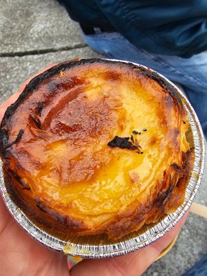 Pastel de nata at Plantuguese in Bristol
