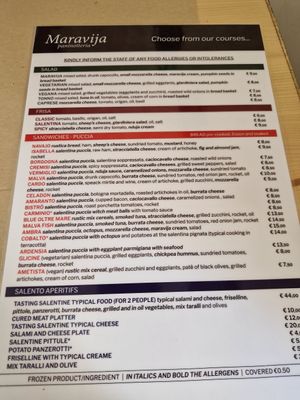 Panini at Maravija Paninotteria in Gallipoli