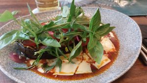 Aubergine at Bollenpiepe Restaurant in Berlin