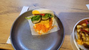 Tofu bao at Dou Asia in Vilnius