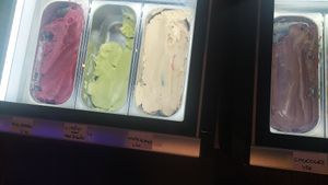 Gelati veg at Ca La Mora Italian Restaurant in Barao De Sao Joao