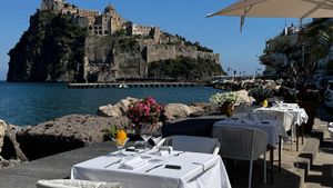  at Restaurant Auras in Ischia
