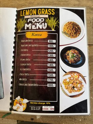   at Lemon Grass Cafe in Dikwella