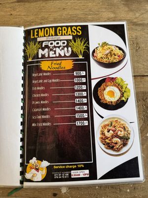   at Lemon Grass Cafe in Dikwella