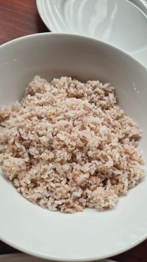 Red rice at Lemon Grass Cafe in Dikwella