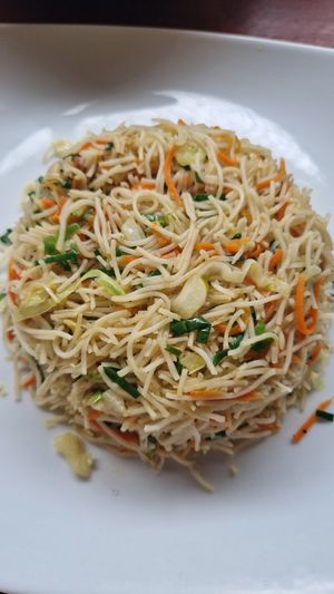 Noodle with veg at Lemon Grass Cafe in Dikwella