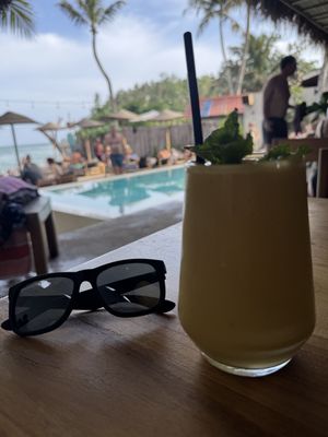 La Playa smoothie   at La Playa  in Dikwella