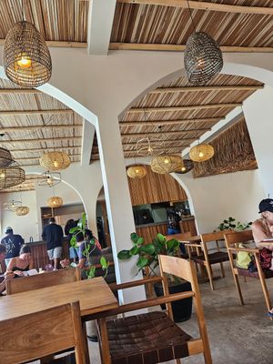 Restaurant at La Playa  in Dikwella