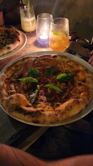 Margarita pizza at La Playa  in Dikwella