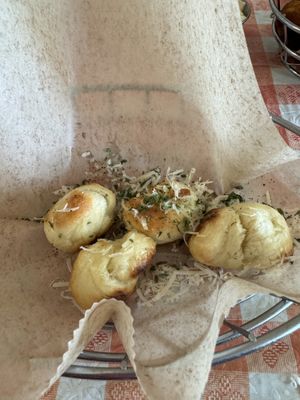 Plant lover garlic knots   at Santina New York Pizzeria in Las Vegas