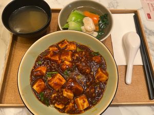 Have to indicate no oyster sauce for the seasonal veggie  at Chen's Mapo Tofu - Star Vista in Central Singapore