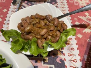 Lobio #Veganuary at Getashen Smoker Bar in Tashkent