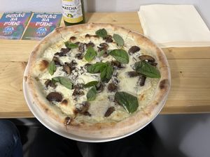 Fun guy pizza  at HOT PLANTS in Prague