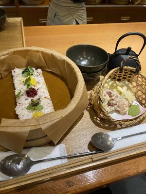   at Curry & Tempura Koisus in Kyoto