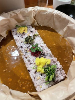 Vegan curry   at Curry & Tempura Koisus in Kyoto