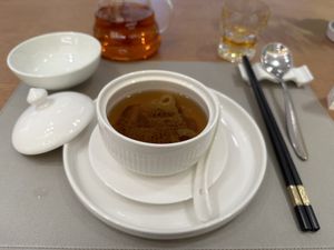 Ganoderma King Soup  at Jingyuefang Vegetarian -  静悦坊素食 惠恒大楼店 in Shenzhen