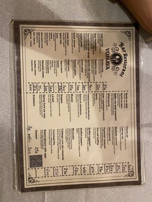   at Vojsava Restaurant in Gjirokaster