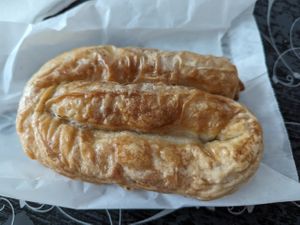 Burek at Grashka Deli in Ljubljana