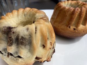 Local mini cake  at Grashka Deli in Ljubljana