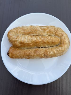 Chickpea burek  at Grashka Deli in Ljubljana