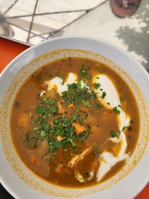 Lentil Stew at Grashka Deli in Ljubljana
