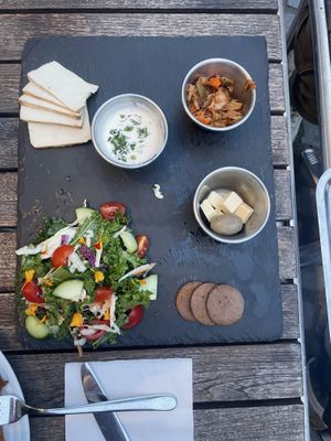 already ate something   at Grashka Deli in Ljubljana