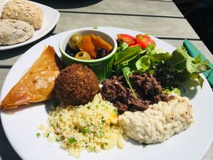 Delicious Mezza  at Tierra Kitchen in Lyme Regis