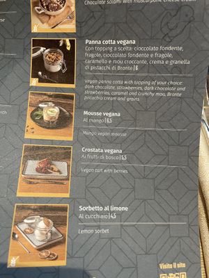 Dolci vegani  at Montenapoleone Asiago in Asiago