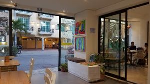 Inside restaurant at La Senda Restaurante in Playa Del Carmen