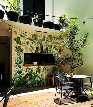 Kitchen at La Senda Restaurante in Playa Del Carmen