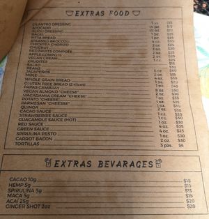 Menú 9 at La Senda Restaurante in Playa Del Carmen