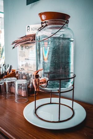 Water ♡ at La Senda Restaurante in Playa Del Carmen