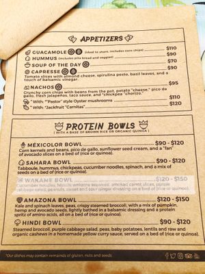 Menu  at La Senda Restaurante in Playa Del Carmen