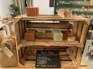 San’s soap  at Puur & Loos in Utrecht