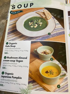 Soup at O'ganic Concept Ari in Bangkok