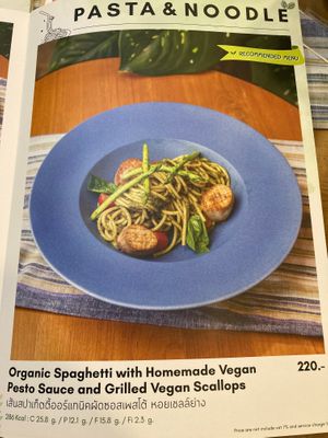 Pasta at O'ganic Concept Ari in Bangkok