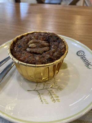 Vegan carrot cake  at O'ganic Concept Ari in Bangkok