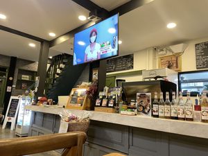 The cafe offers lots of milk alternatives and health drinks  at O'ganic Concept Ari in Bangkok