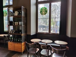 Interior at Starbucks - Stadelhofen in Zurich