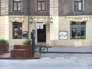 outside  at Pod Norenami in Krakow