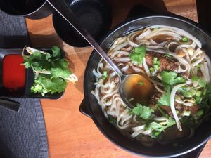 Pho at Pod Norenami in Krakow