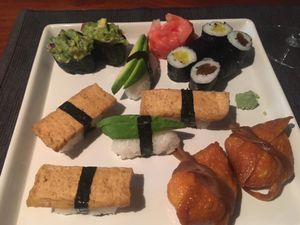 Vegan set, 39PLN at Pod Norenami in Krakow