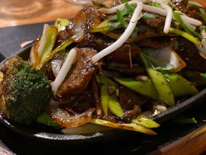 „Wołowina” w sosie „ostrygowym" at Pod Norenami in Krakow