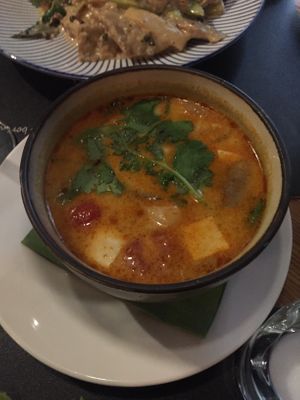 Tom kha - the best one I ever tried at Pod Norenami in Krakow