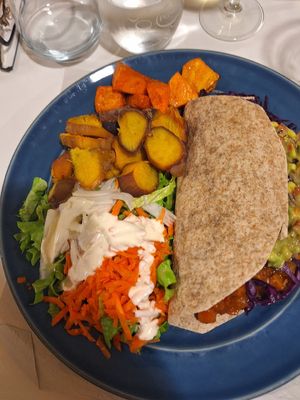 Fajitas at Cantina dos Sabores in Loule