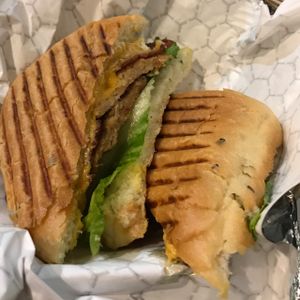 bacon cheddar chicken  at Terri - Financial District in New York City