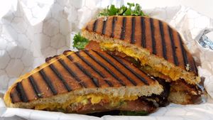 Sandwich at Terri - Financial District in New York City